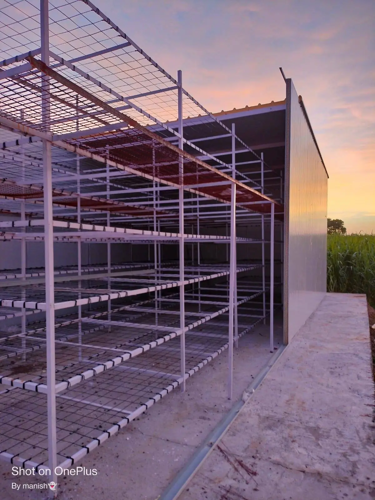 Rack System at Sunset